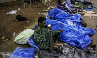 Cerca de 870 pessoas passam noite mais fria do ano nas ruas de Cuiabá: 'Estamos sobrevivendo'