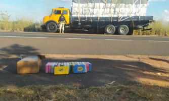 Em Barra do Garças-MT, homem é preso com cocaína na cabine de caminhão