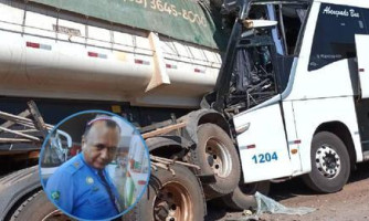 Motorista de ônibus que morreu em acidente na MT-235 pode ter dormido ao volante