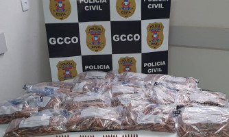 Policiais civis de MT e Pernambuco apreendem em operação 3,6 mil munições de fuzil em Várzea Grande