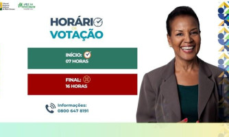 Horário de votação será das 7h às 16h em Mato Grosso