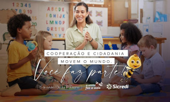 Cooperação e Cidadania movem o mundo: Sicredi valoriza o compromisso com a educação