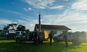 Polícia Militar prende dois suspeitos que invadiram base do Indea e balearam sargento em Colniza