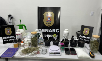 Pontes e Lacerda: Polícia Civil deflagra operação em combate ao tráfico de drogas com alvos em três municípios de Mato Grosso