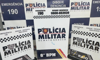 Adolescentes são apreendidos pela PM por homicídio de jovem em Cáceres