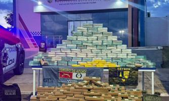 Forças de Segurança apreendem 398 tabletes de drogas em MT