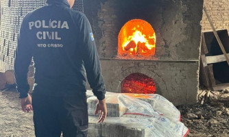 Polícia Civil incinera meia tonelada de drogas apreendidas em Comodoro