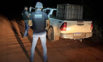 Polícia Civil prende motorista e impede carga de diesel de chegar a garimpo ilegal na Sararé