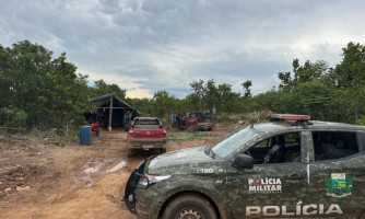 Polícia Militar apreende equipamentos e fecha garimpo irregular em Mato Grosso
