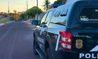 Polícia Civil prende em flagrante autor de violência doméstica que estava foragido em Pontes e Lacerda
