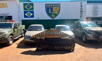 Gefron causa prejuízo de R$ 530 mil às facções criminosas com apreensão de quatro veículos e 67 quilos de drogas