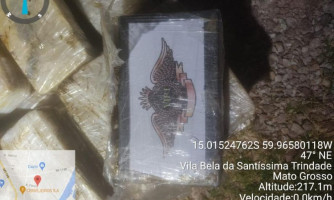 Ação integrada entre forças de segurança apreende 51 tabletes de cocaína pura em Vila Bela da Santíssima Trindade