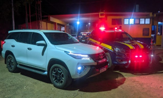 Após fiscalização na BR 070, PRF recupera veículo furtado em Balneário Camboriú