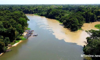 Autoridades constatam invasão das águas poluídas no Guaporé