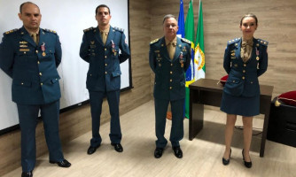 Bombeiros Militares são homenageados pela Defesa Civil