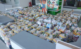 Campanha solidária “É de coração, é cooperação” da Sicredi Biomas beneficia a comunidade com mais de 48 toneladas de alimentos
