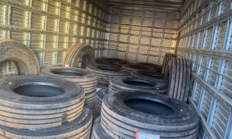 Carga de pneus é recuperada e receptador preso em flagrante pela Polícia Civil em Cuiabá