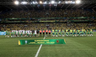 Com público de 40 mil torcedores, Brasil empata com Venezuela na Arena Pantanal