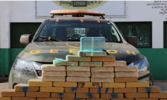 Gefron apreende 150 kg de cocaína que eram transportados da Bolívia para MT