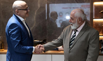 Governador Otaviano Pivetta transmite cargo para presidente do TJ