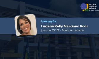 Luciene Kelly Marciano Roos é a nova juíza eleitoral de Pontes e Lacerda