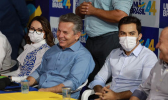 Mauro Mendes anuncia pré-candidatura à reeleição: 