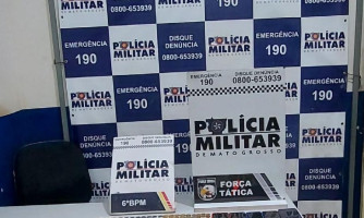 Oito pessoas são presas em flagrante pela Polícia Militar em Cáceres