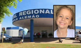 Pai atropela e mata filha de 5 anos dentro de oficina em MT