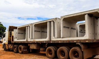 PARCERIA COM PREFEITURA E GOVERNO: Ação do deputado Moretto troca 24 pontes de madeira por aduelas de concreto em Cáceres