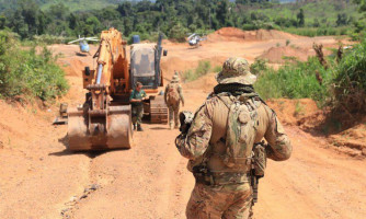 PF faz operação contra extração ilegal de ouro e manganês no Pará