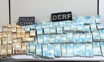 Polícia Civil apreende mais de R$ 1,3 milhão com dono de distribuidora preso em flagrante por receptação qualificada