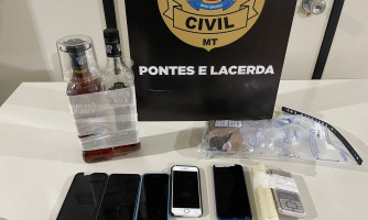 Polícia Civil apreende seis adolescentes e prende um maior durante festa em Pontes e Lacerda