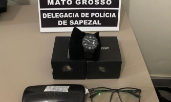 Polícia Civil cumpre busca e recupera produtos comprados com Pix falsos em Sapezal