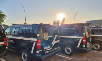 Polícia Civil de MT entrega 18 novos veículos para transporte de presos; Pontes e Lacerda foi beneficiada