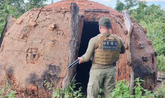 Polícia Civil fiscaliza produção ilegal de carvão em assentamento na Rodovia 070