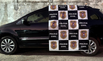 Polícia Civil prende autor de furto de veículo envolvido em acidente que causou morte de duas crianças