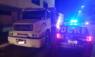 Polícia Civil prende homem por se apropriar de caminhão avaliado em R$ 295 mil