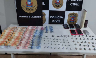 Polícia Civil prende mãe que usava filho menor de idade para comercializar drogas