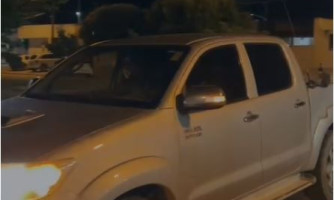 Polícia Militar recupera caminhonete roubada após perseguição em Pontes e Lacerda