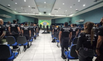 Policiais civis de Mato Grosso são capacitados em curso com a Força Nacional