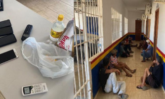 Policiais encaminham nove homens à delegacia por aglomeração em Comodoro