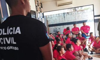 Projeto Bombeiros do Futuro conhece Delegacia de Polícia Civil na fronteira