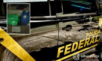 Quadrilha é presa transportando mais de 100 kg de maconha e cocaína em embarcação no Rio Guaporé em Vila Bela da Santíssima Trindade