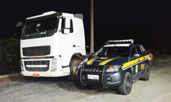 Veículo é recuperado pela PRF na cidade de Cáceres