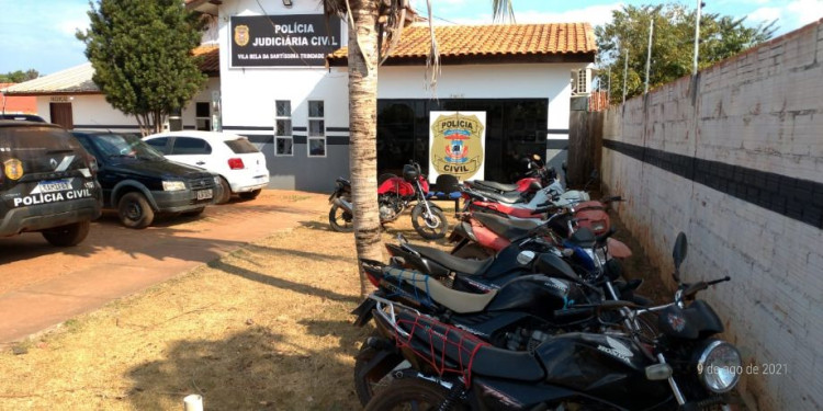 Polícia Civil apreende 11 veículos durante fiscalização de trânsito em Vila Bela da Santíssima Trindade