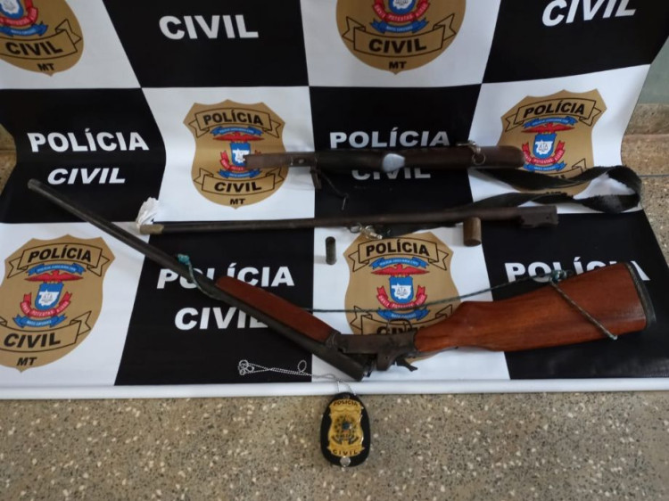 Polícia Civil apreende combustíveis e armas de fogo em operação em Comodoro
