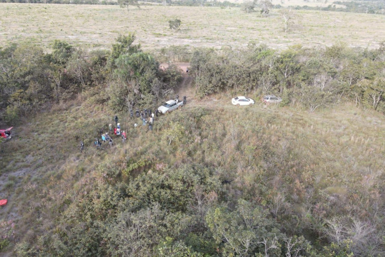 Forças de segurança prendem três pessoas e impedem invasão de terras em Poxoréu