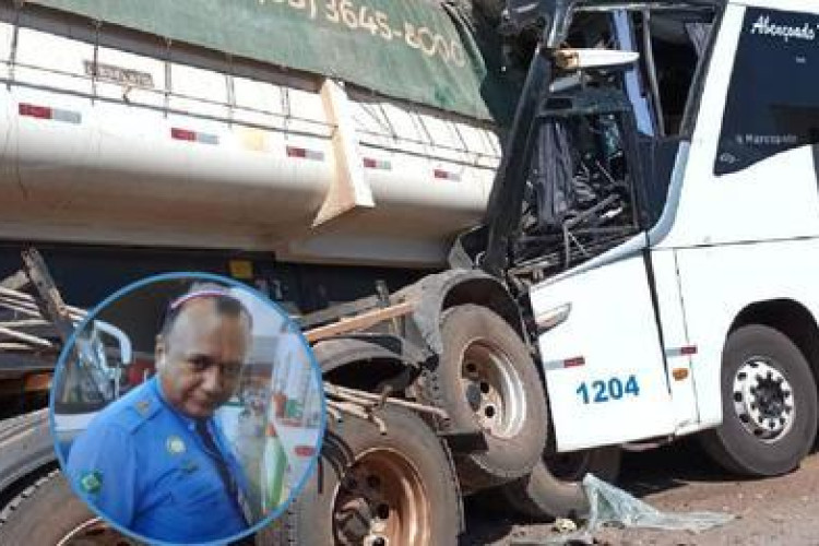 Motorista de ônibus que morreu em acidente na MT-235 pode ter dormido ao volante