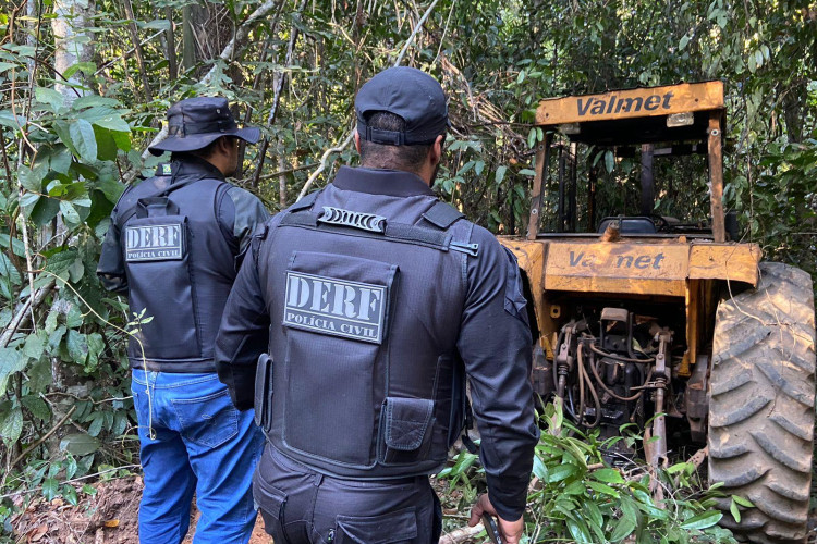 Polícia Civil prende dois suspeitos de latrocínio de caseiro em propriedade no norte de MT