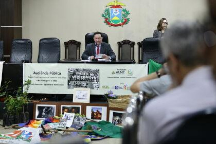 ALMT promove audiência com lideranças agrárias e discute violência no campo